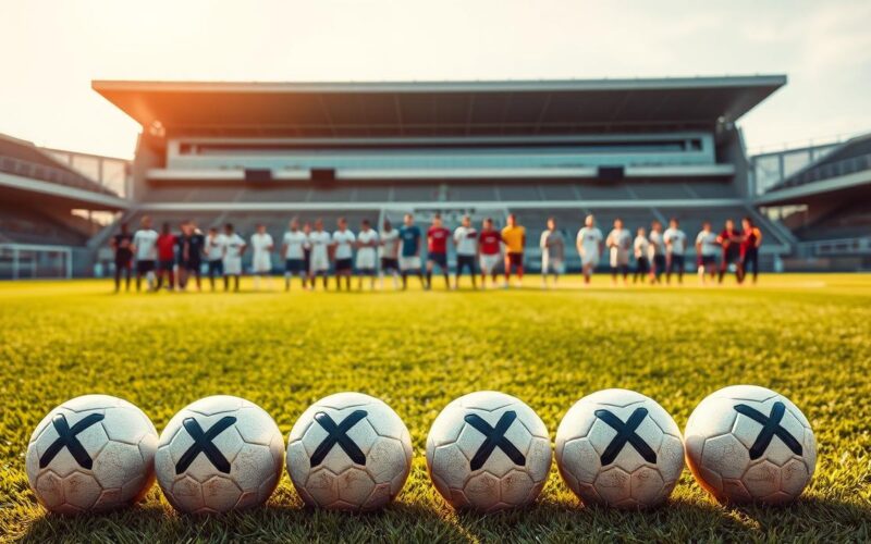 lista de jogadores com a letra x