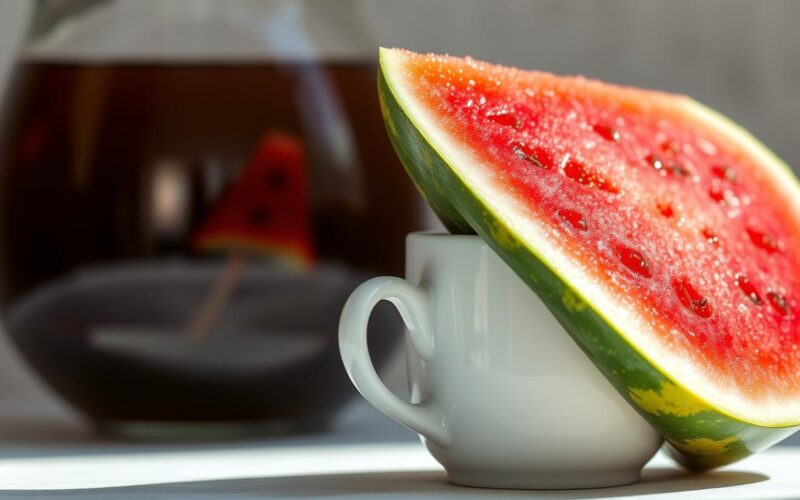 melancia com café faz mal