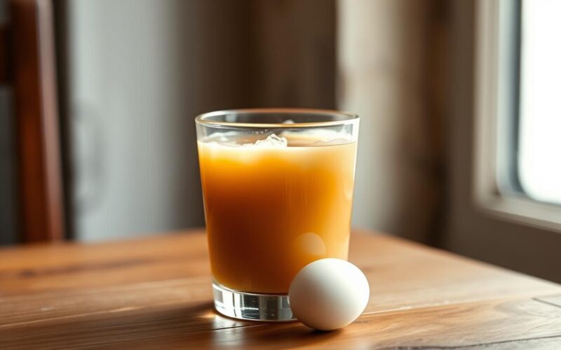 suco de caju com ovo faz mal