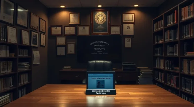 Curso de detetive particular reconhecido pela Polícia Federal
