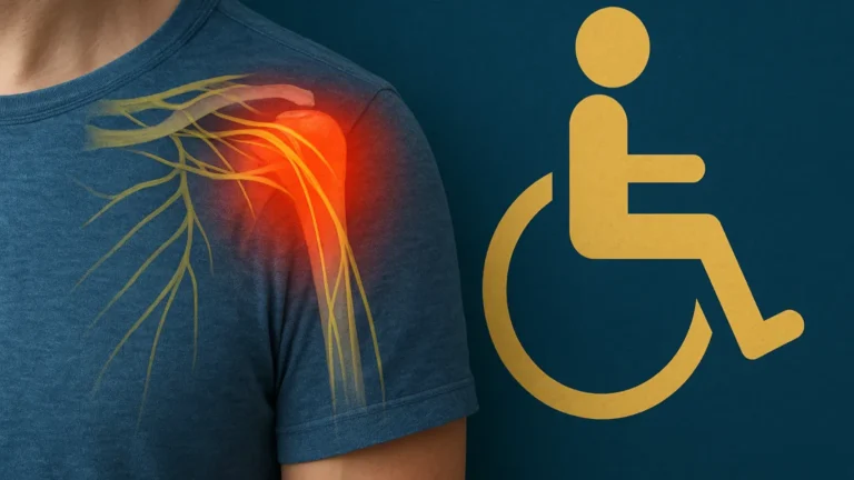 Lesão do plexo braquial é deficiência